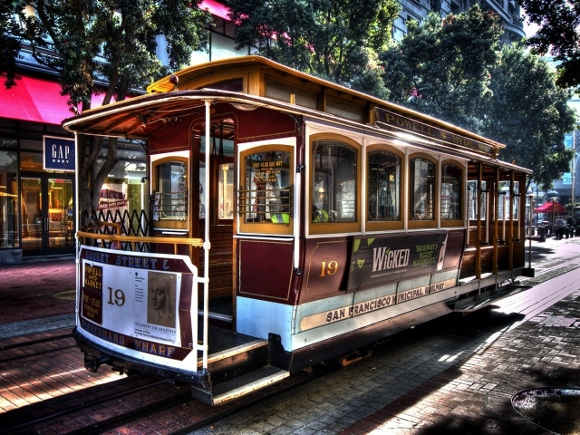 Трамвай символ Сан-Франциско