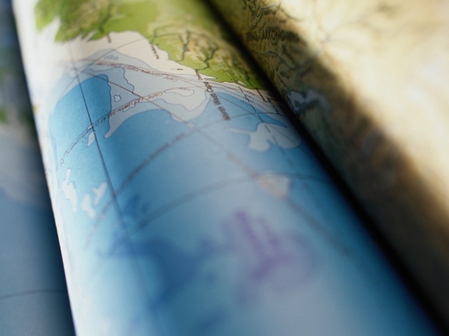 Сверток географических карт