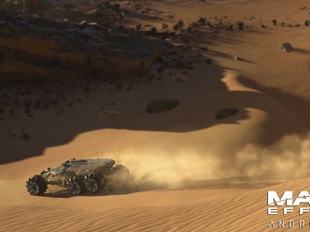 Поездка по чужой планете, игра Mass Effect Andromeda