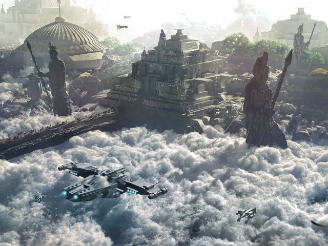 Древняя цивилизация в облаках