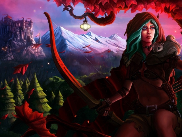 Лучница в сказочной стране