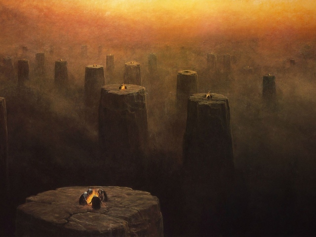 Костры в мире духов