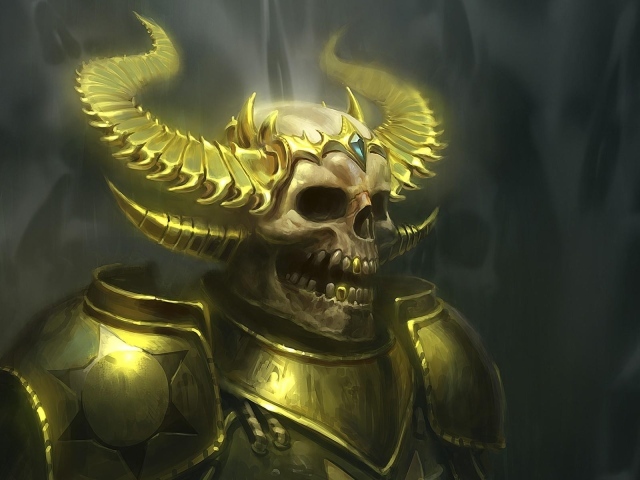 Демон с золотыми рогами