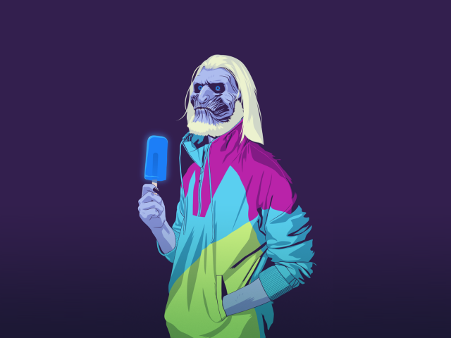 Эскимо в руке зомби