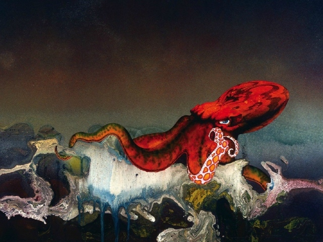 Владыка морей красный осьминог