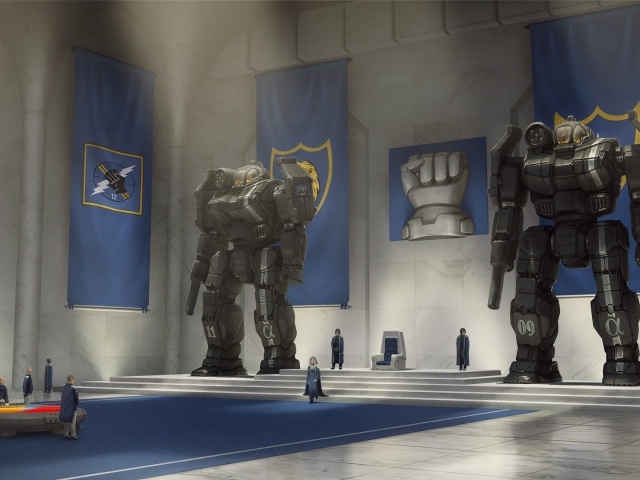 Роботы охраняют трон