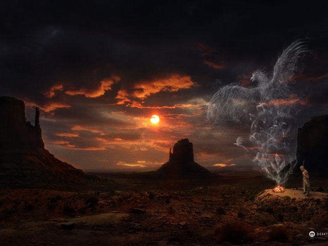 Духи в пустыне