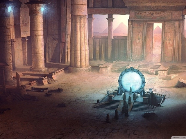 Звездные врата в древнем храме