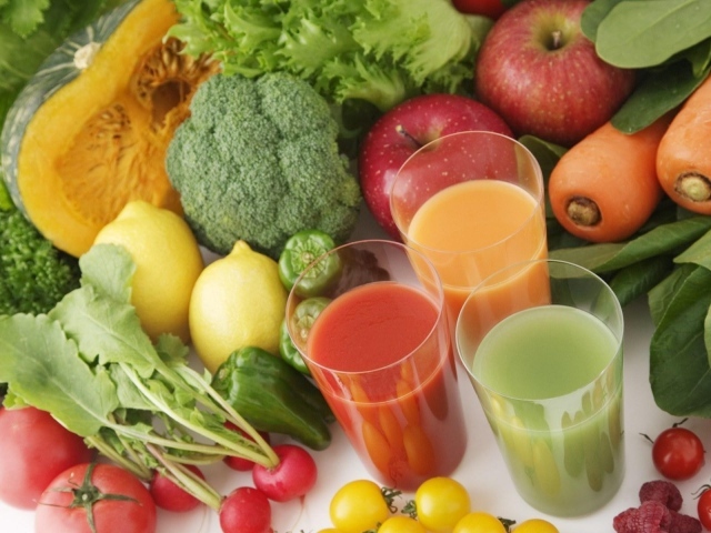 Овощные и фруктовые соки