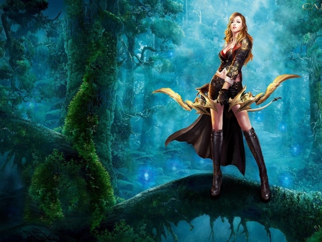 Лучница из игры Cabal 2