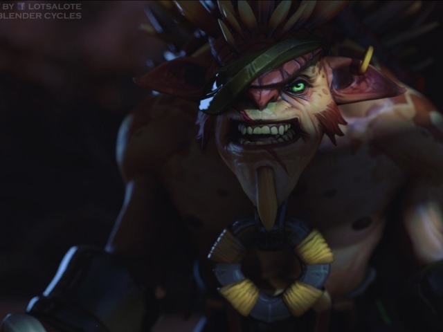 Бристербак из игры Dota 2