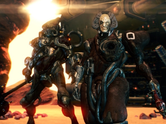 Капитан Вор из игры Warframe