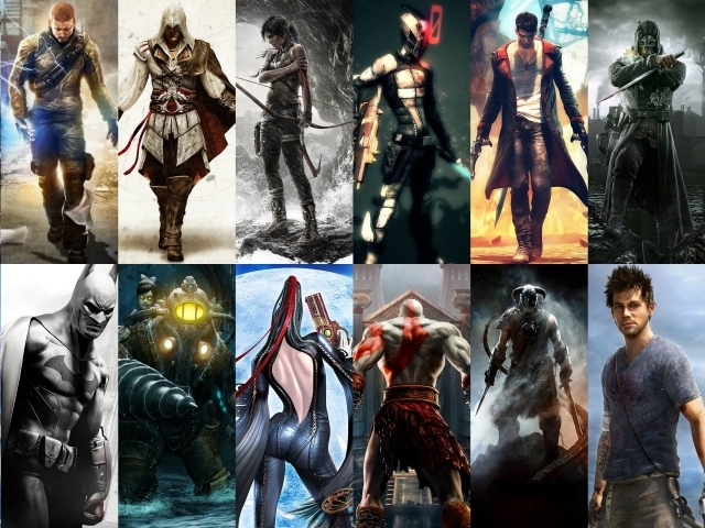 Персонажи игры Bayonetta 2