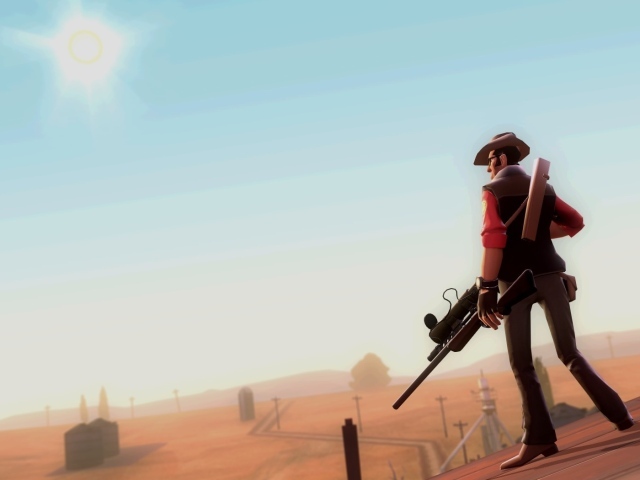 Ковбой в игре Team Fortress 2