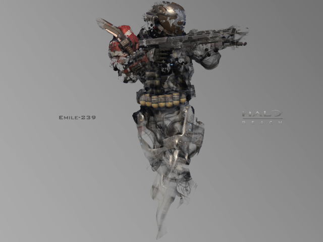 Эмили из игры Halo Reach