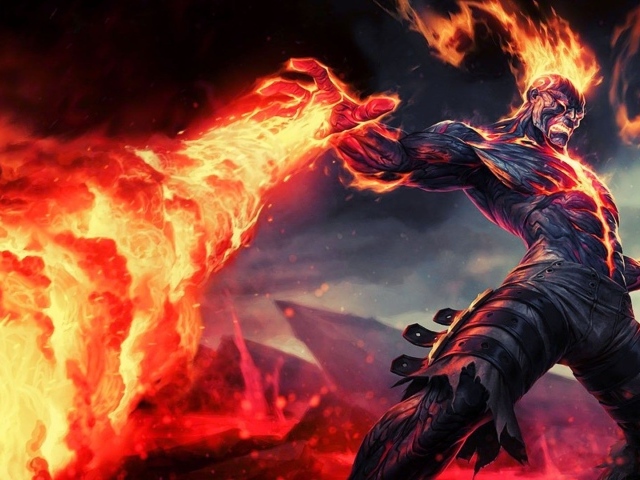 Огненный Бранд, персонаж игры League of Legends