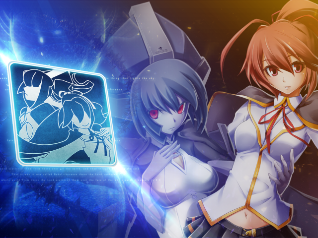 Девушка Ноэль в игре Blazblue