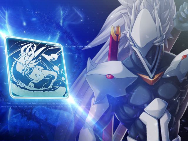 Хакумен в доспехах, игра Blazblue