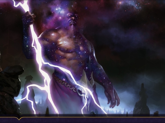 Небесный титан из игры Magic the Gathering