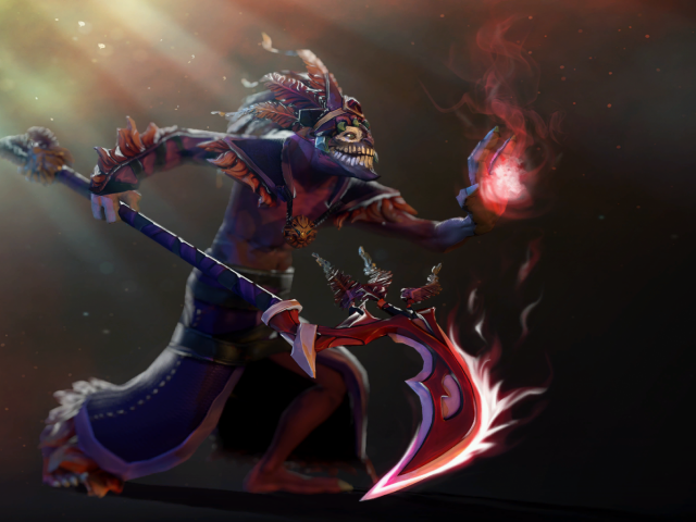 Маг Даззли из игры Dota 2