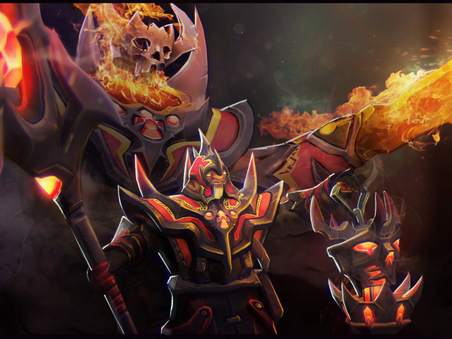 Повелитель огня, игра Dota 2