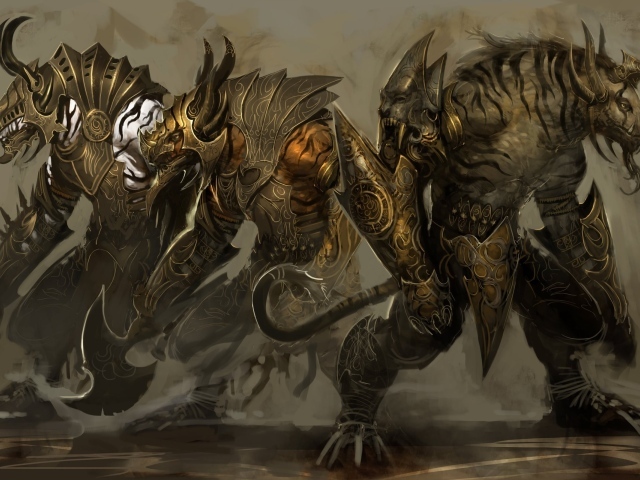 Монстры из игры Guild Wars 2