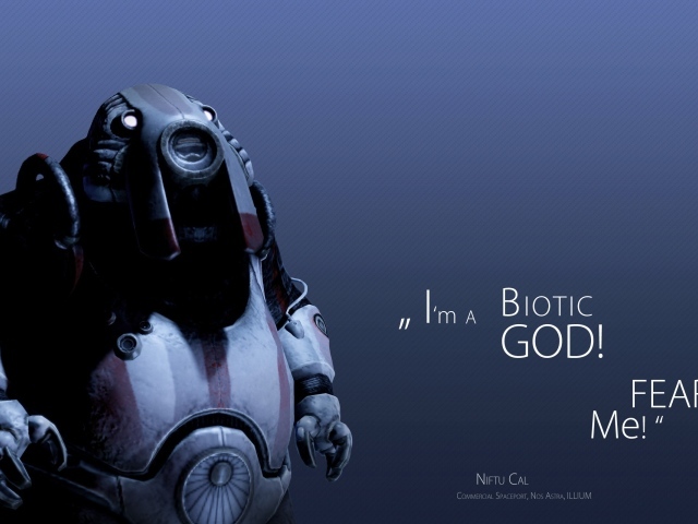 Нифту Кал из игры Mass Effect 2