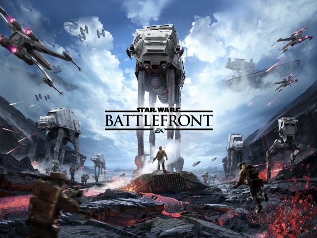 Популярная игра Star Wars Battlefront