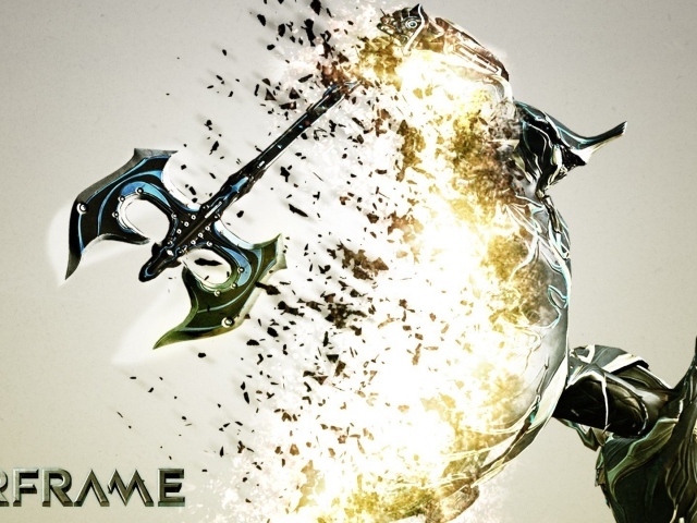 Постер видеоигры Warframe