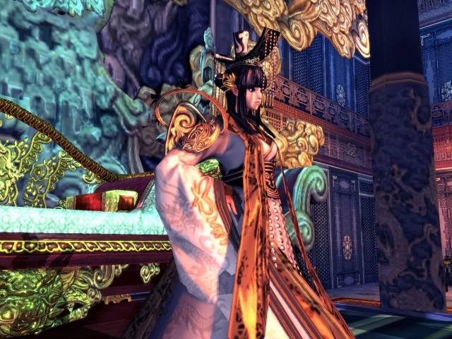 Королева у трона, игра Blade & Soul