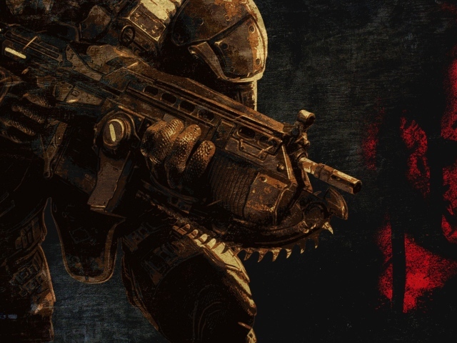 Ржавый робот, игра Gears of War