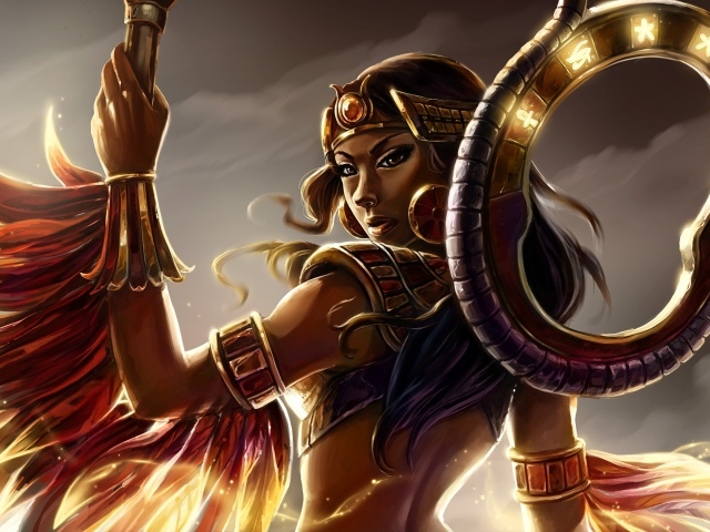 Богиня Изида, игра Smite