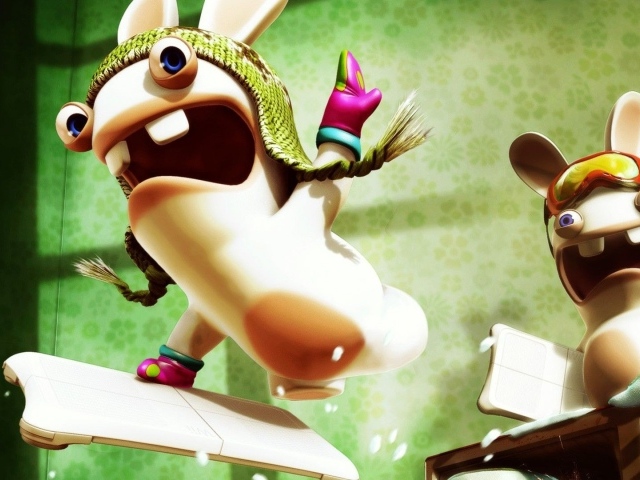 Зверьки из игры Rayman Raving Rabbids