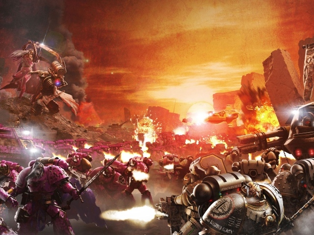 Битва в игре Warhammer 40000