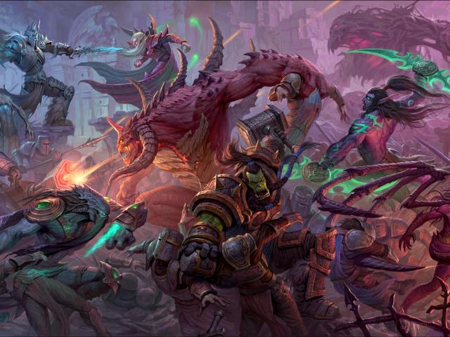 Сражение в игре World of Warcraft