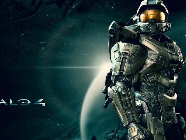 Персонаж игры Halo 4 Мастер Чиф