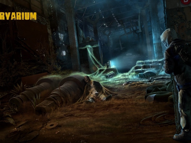 Разрушенный завод в игре Survarium