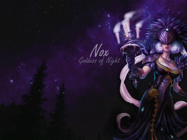 Девушка Нокс из игры Smite