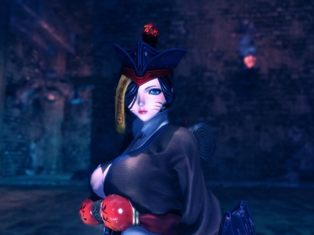 Девушка из ролевой игры Blade & Soul