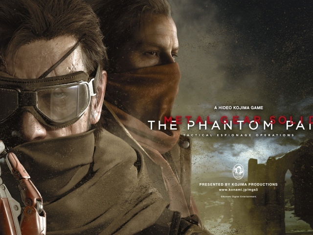 Постер компьютерной игры  The Phantom Pain