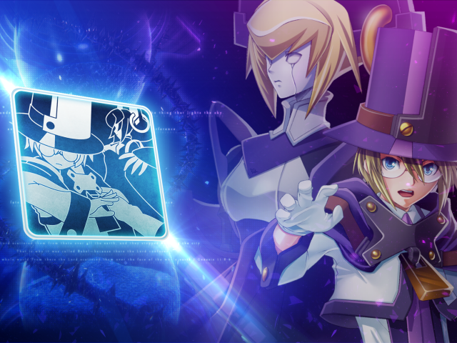 Два персонажа игры Blazblue