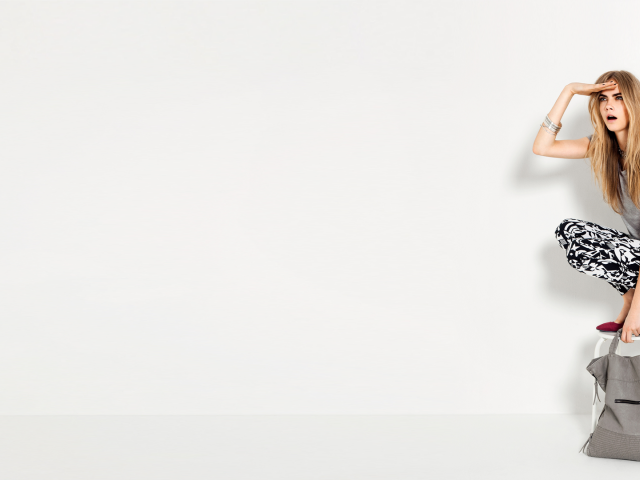 Актриса и модель Кара Делевинь