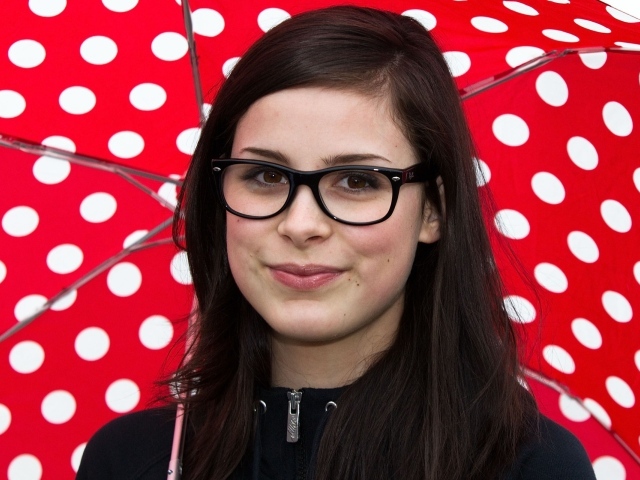 Девушка под зонтиком Лена Майер-Ландрут