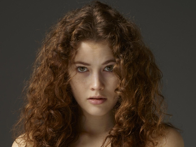 Кучерявая модель Хайди