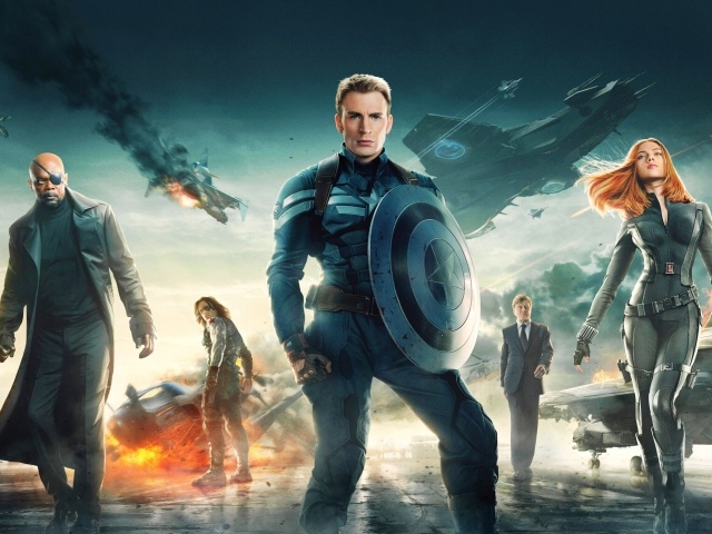 Персонажи фильма Капитан Америка - зимний солдат