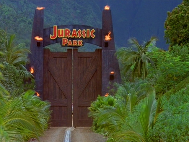 Ворота в Парк Юрского периода