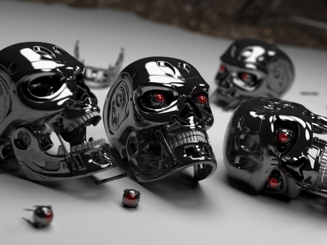 Запасные головы Терминатора