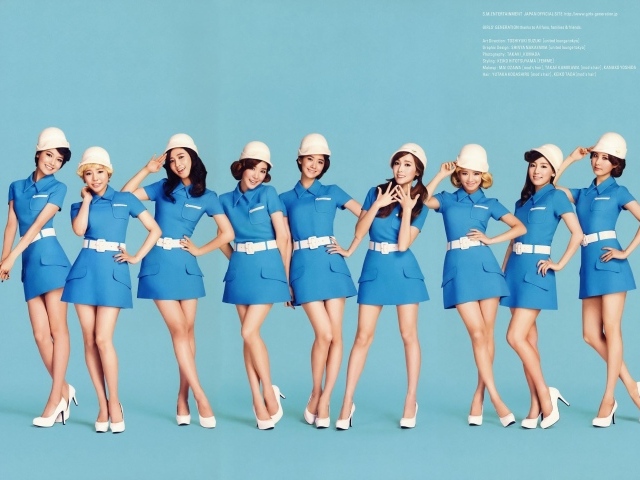 Милые корейские девушки Girls’ Generation
