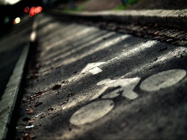 Дорожка для езды на велосипедах