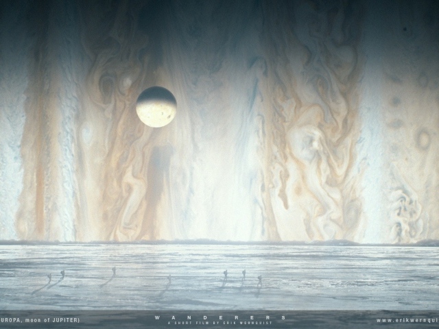 Луна Юпитера Европа, фильм Wanderers